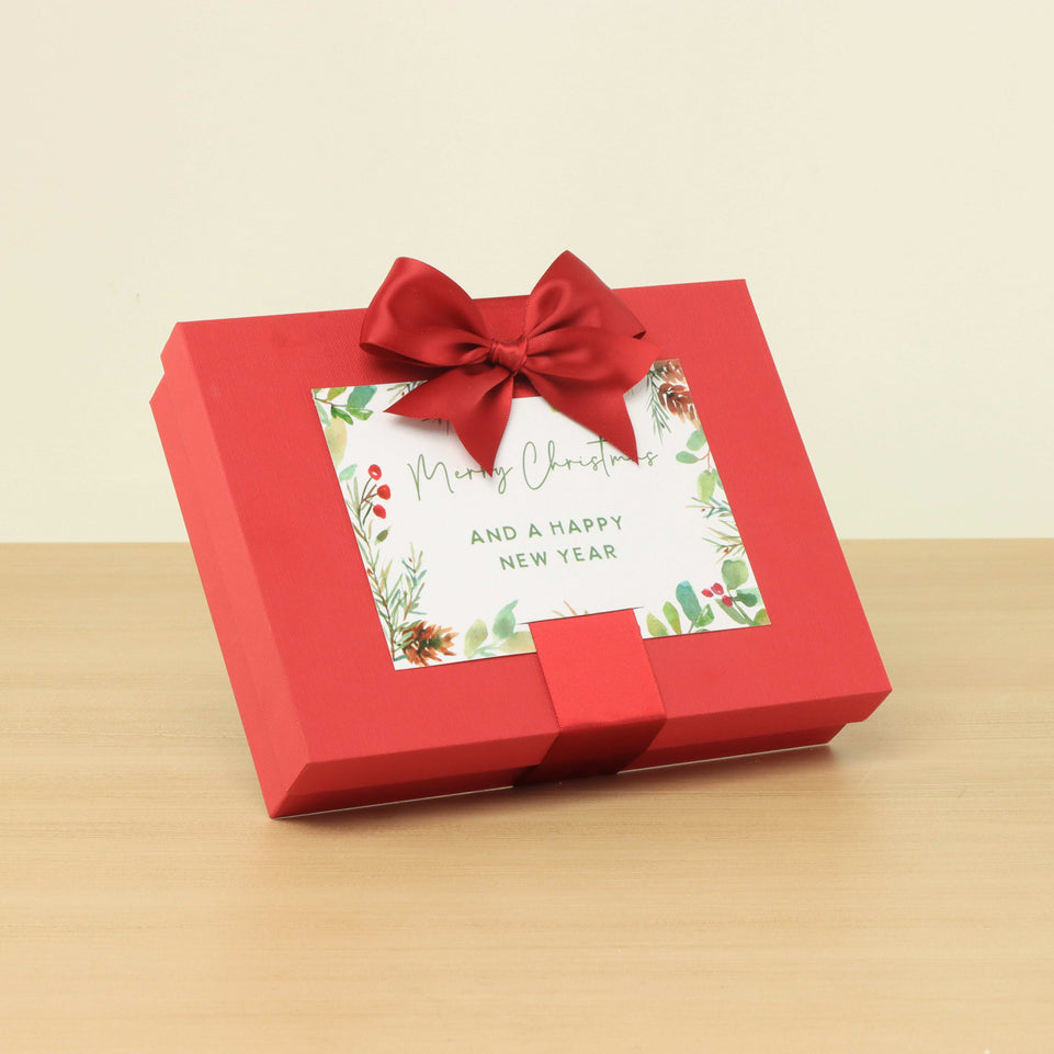 Christmas designed premium chocolate 12P hard box