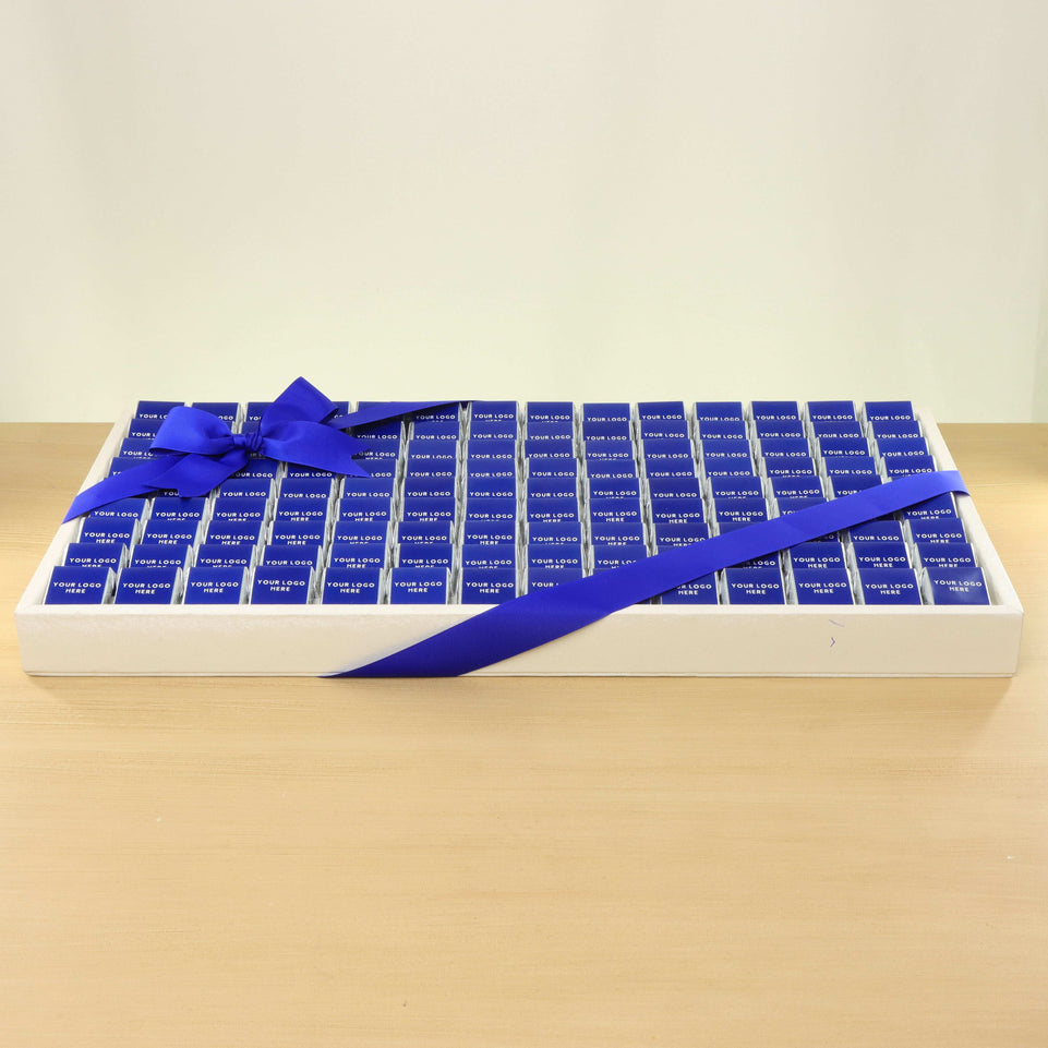 Corporate customized premium chocolate large leather tray