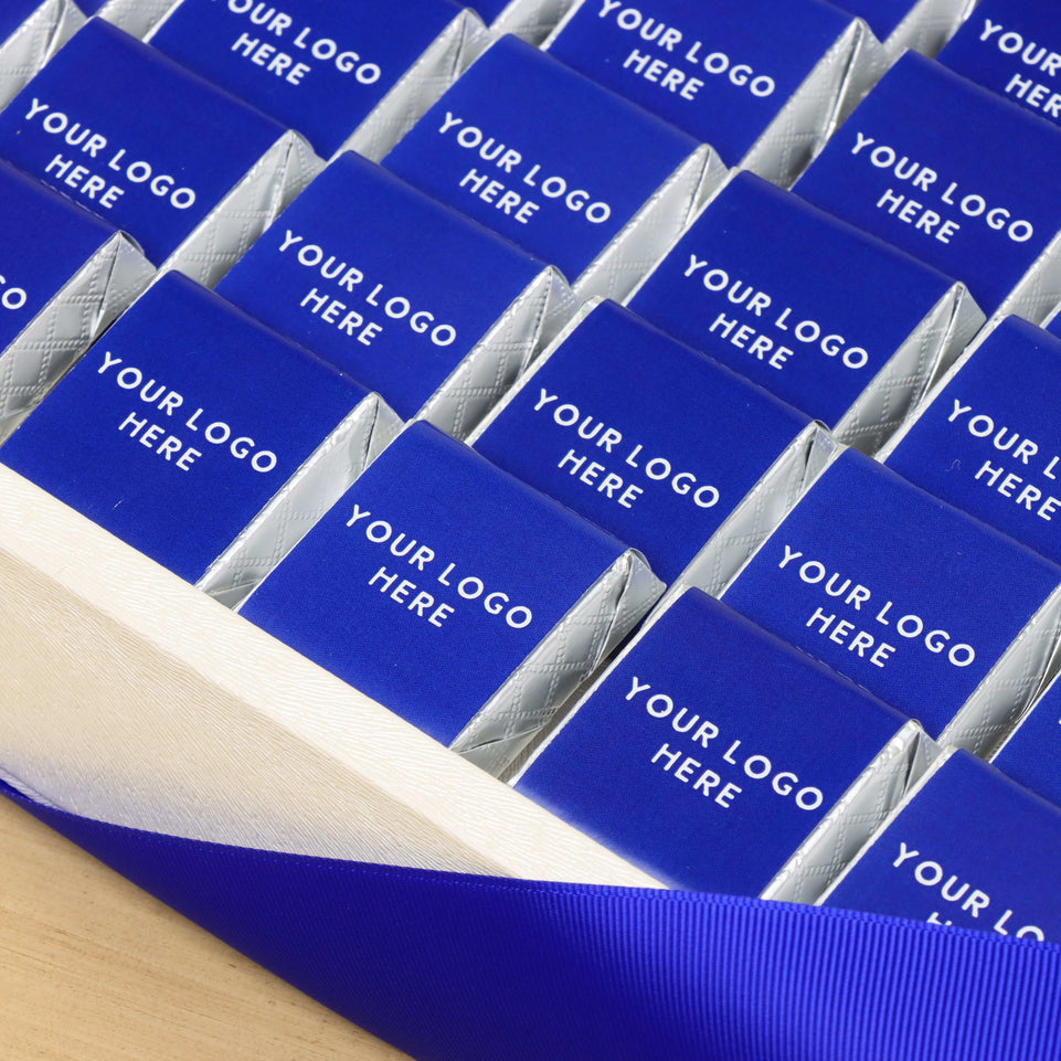 Corporate customized premium chocolate large leather tray