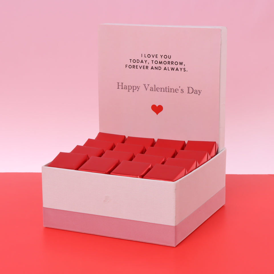 I love you valentine designed chocolate medium hamper