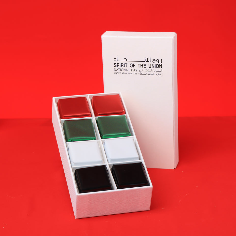 National day designed premium chocolate & sweets acrylic tray