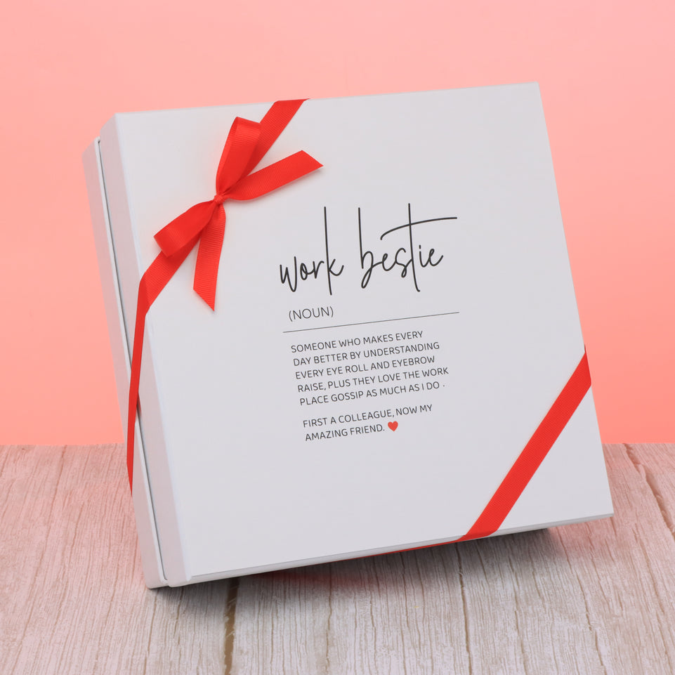 Work bestie designed 2-layer premium chocolate hard box