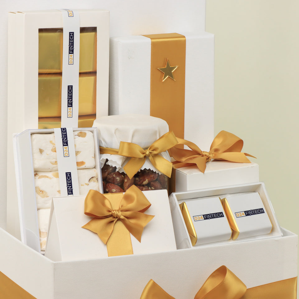 Corporate customized premium chocolate & sweets large hamper