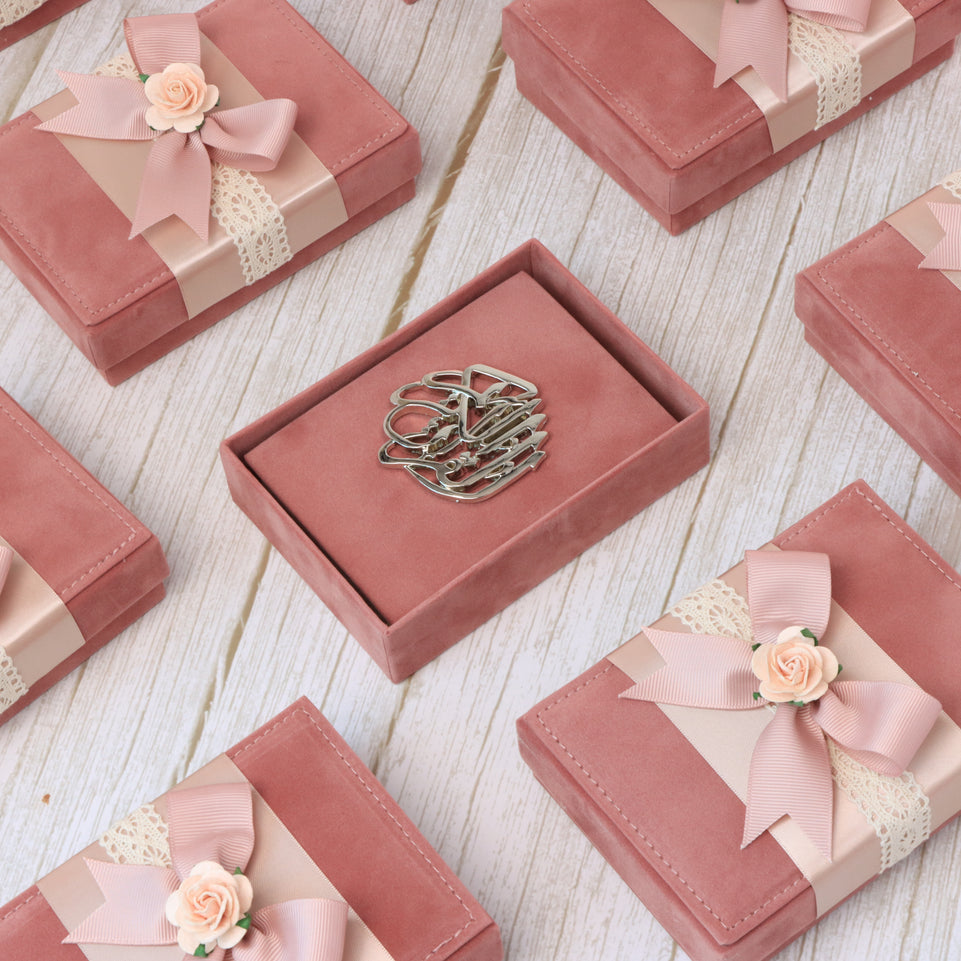 Set of 20 Baby decorated quran velvet box