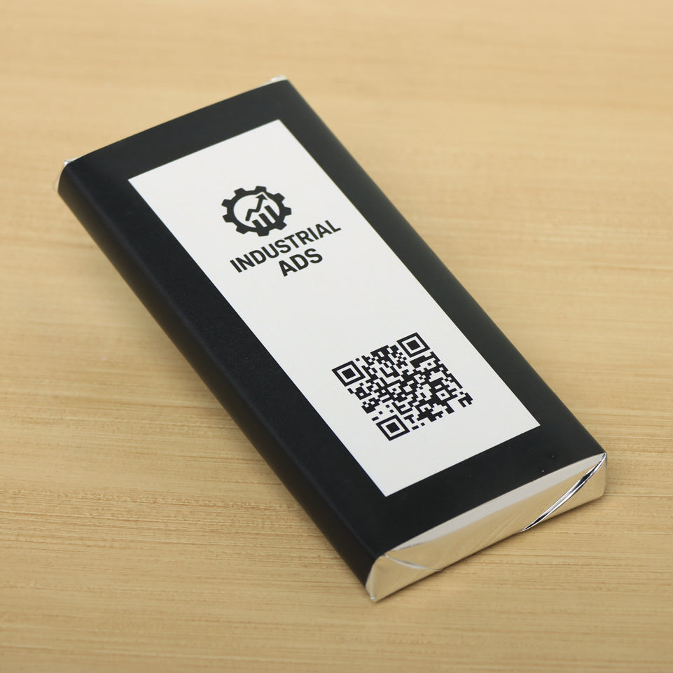 Set of 10 Corporate Customized designed plain milk chocolate bar