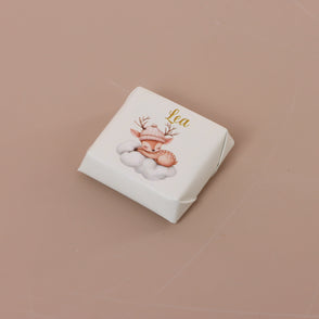 Baby girl cloud deer design personali...