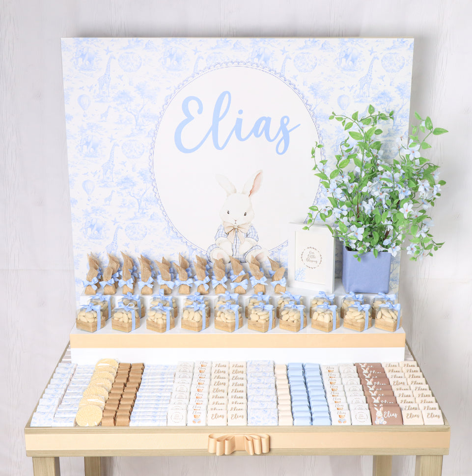 Baby customized safari designed premium chocolate table set up