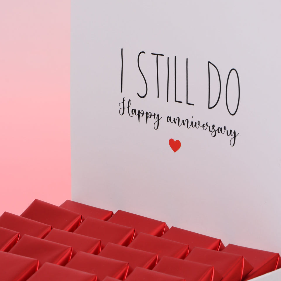 I still do anniversary designed chocolate medium hamper