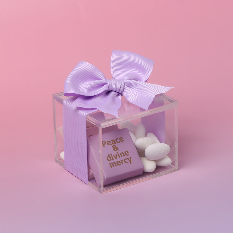 Set of 20 Eid Al adha designed chocolate Acrylic box