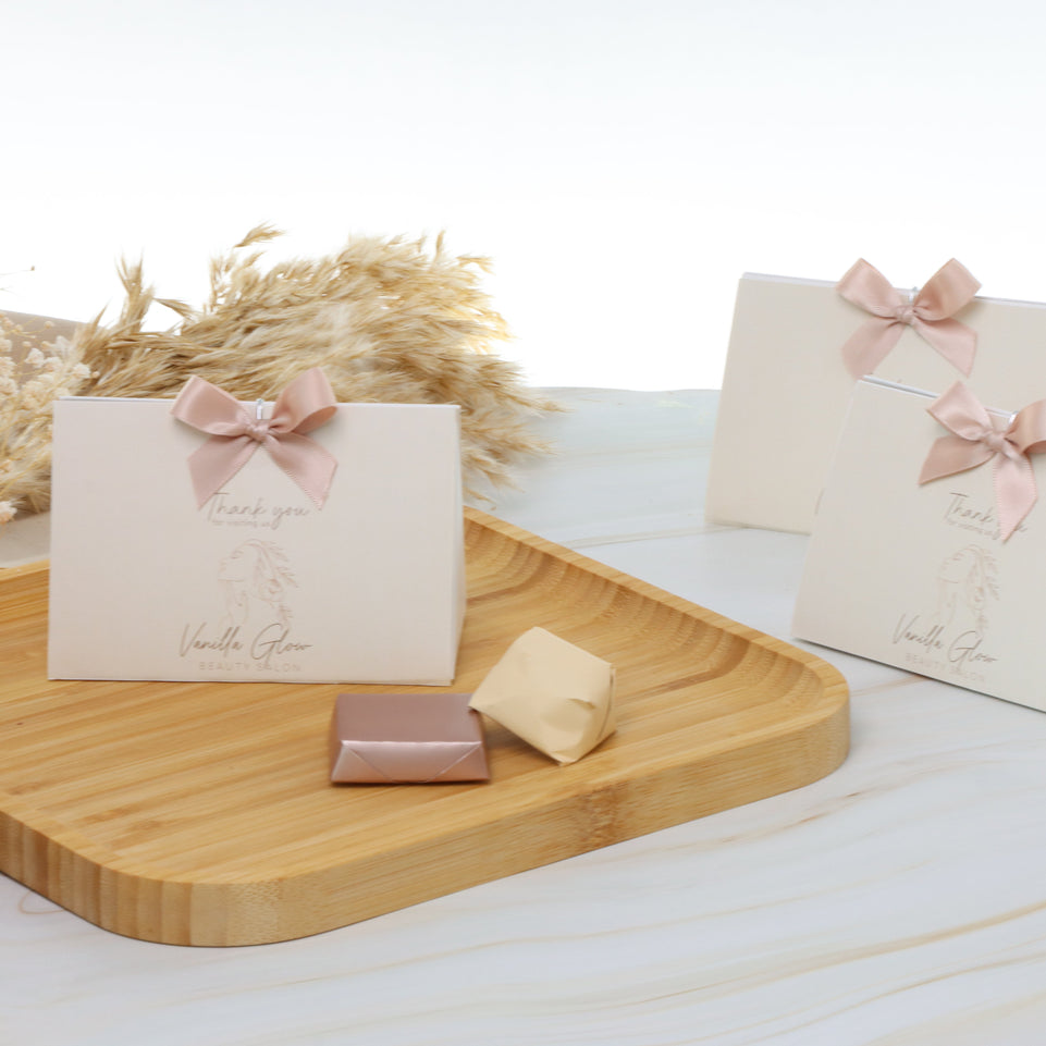 Set of 20 Corporate customized chocolate triangle box