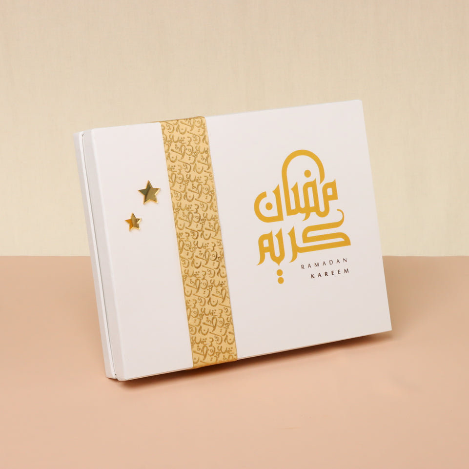Ramadan Kareem designed chocolate printed hard box