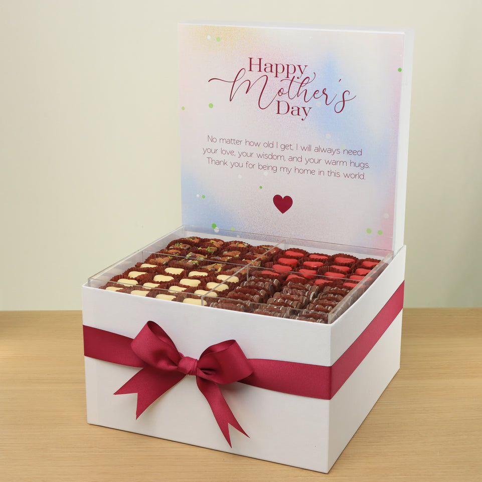 Mother's day designed premium chocolate extra large hamper