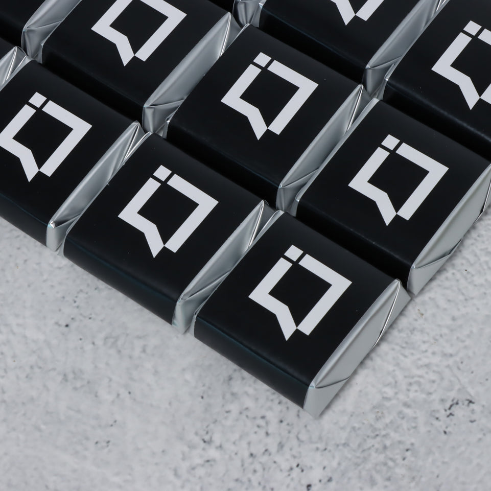 Corporate branded premium loose chocolate