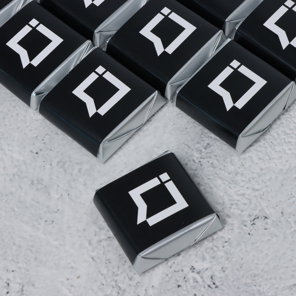 Corporate branded premium loose chocolate