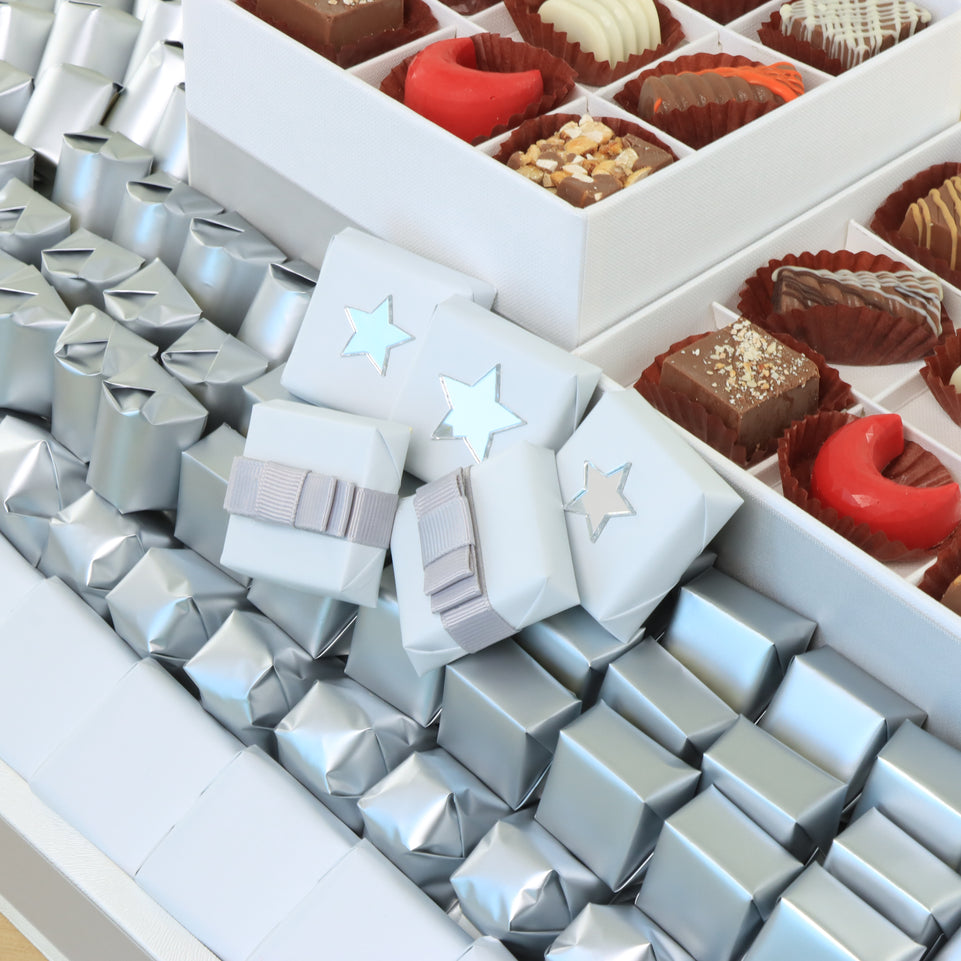 Premium chocolate large leather tray