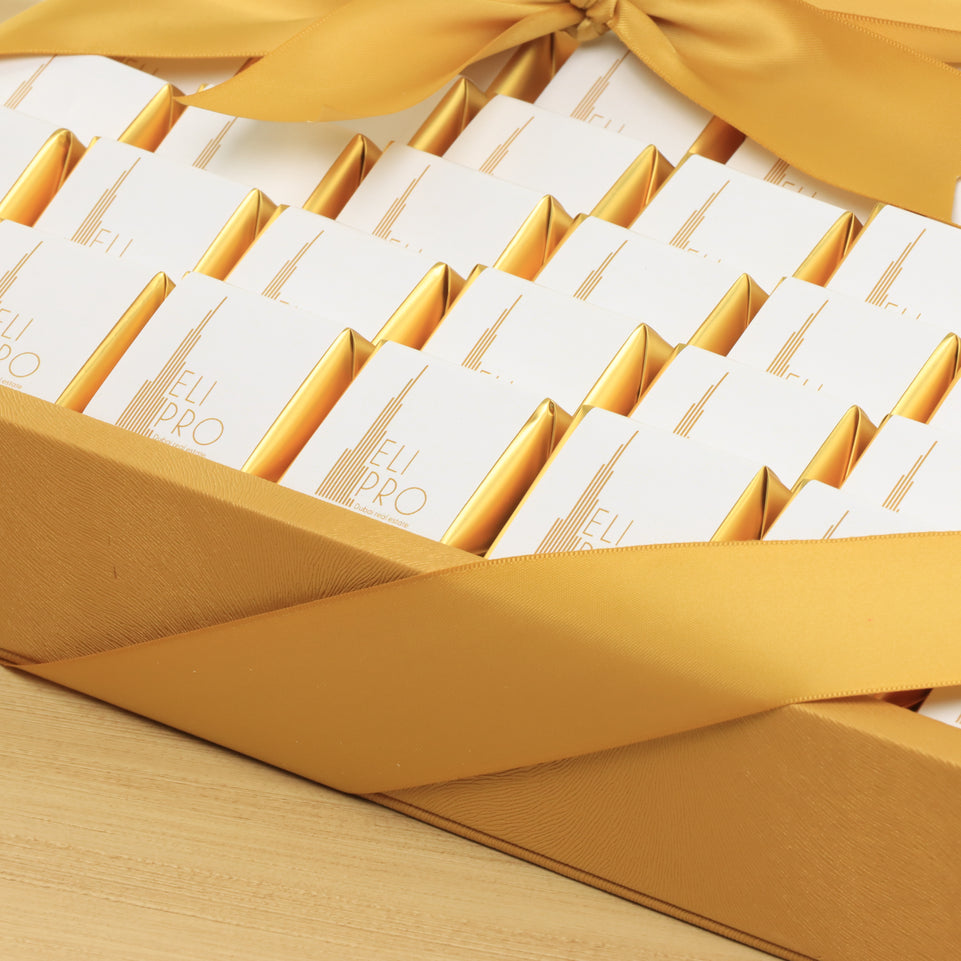 Corporate customized premium chocolate medium leather tray