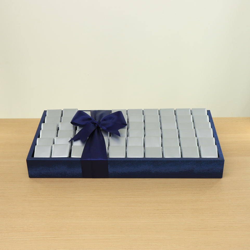 Premium chocolate medium leather tray
