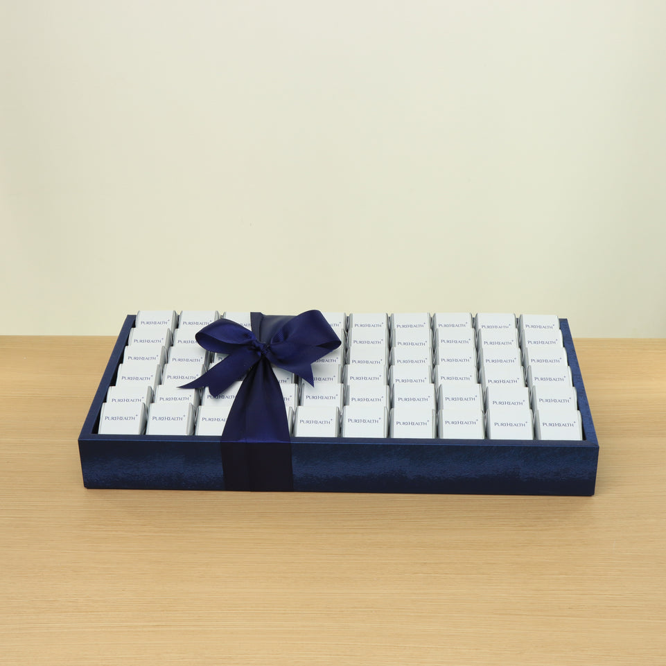 Corporate customized premium milk with filling chocolate medium leather tray