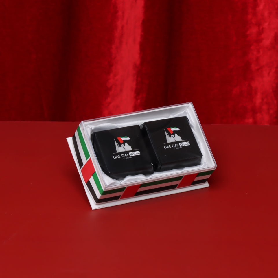 Set of 20 National day designed premium chocolate view top box