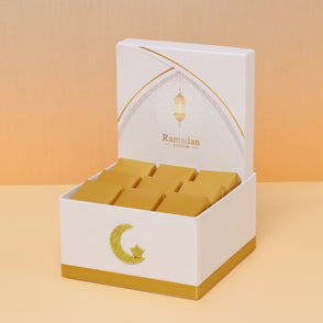 Ramadan kareem lantern designed choco...