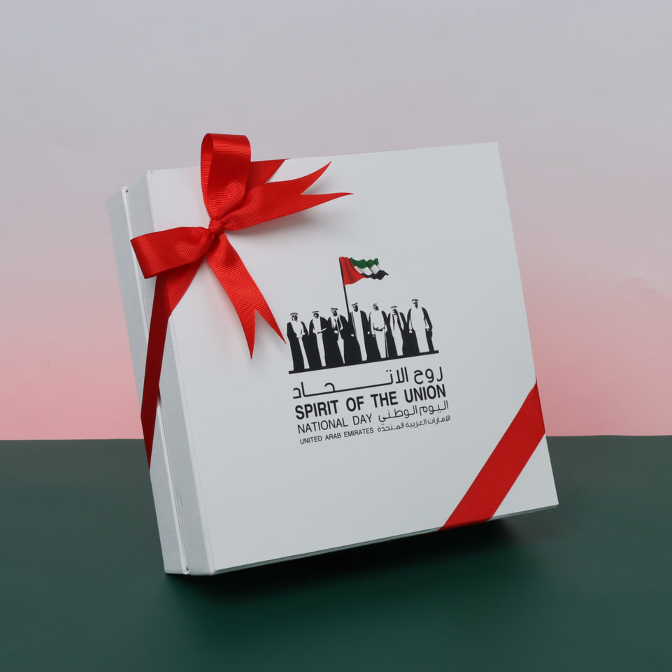 Spirit of the union national day designed premium chocolate hard box