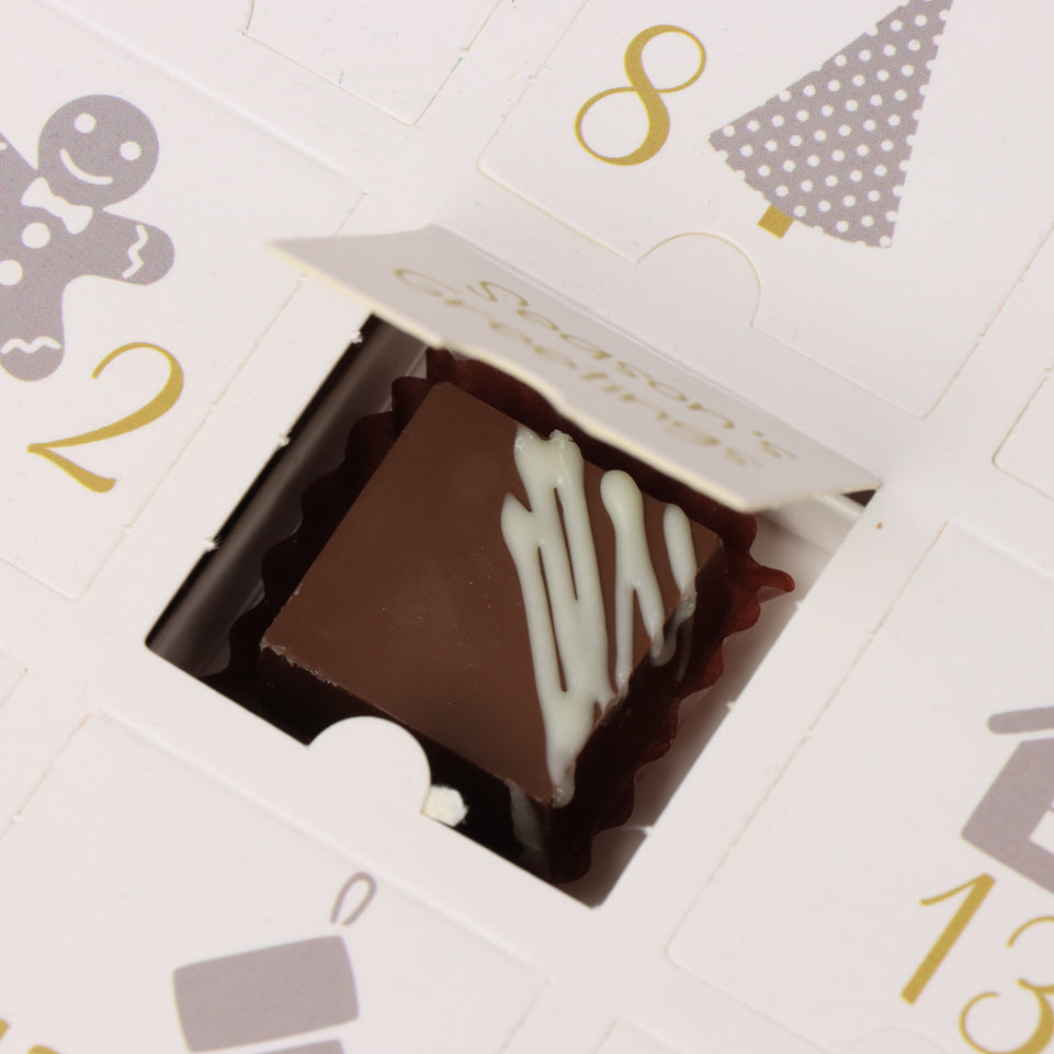 Christmas advent calendar premium chocolate box