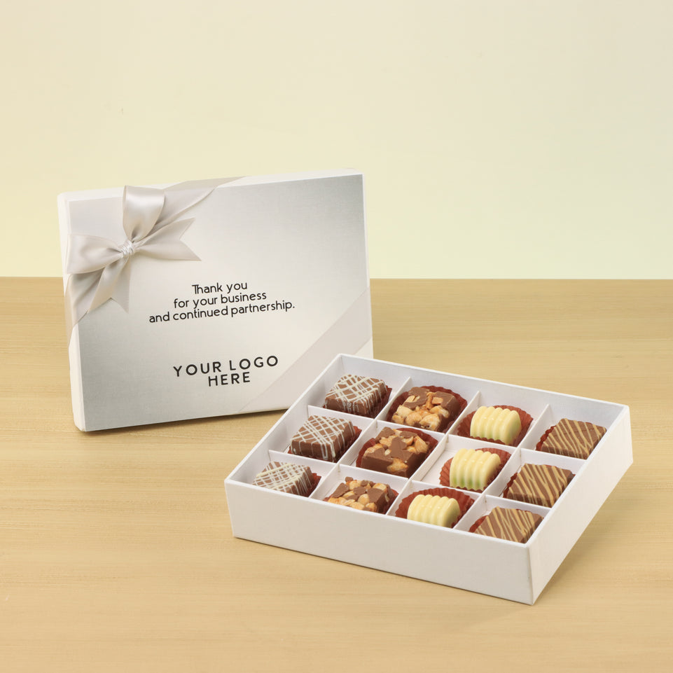 Set of 5 Corporate customized premium chocolate 12P hard box