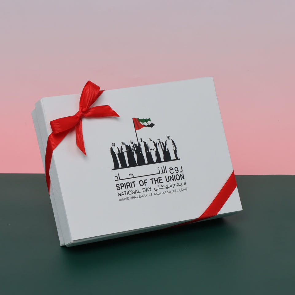 Spirit of the union national day 12 piece premium chocolate hard box