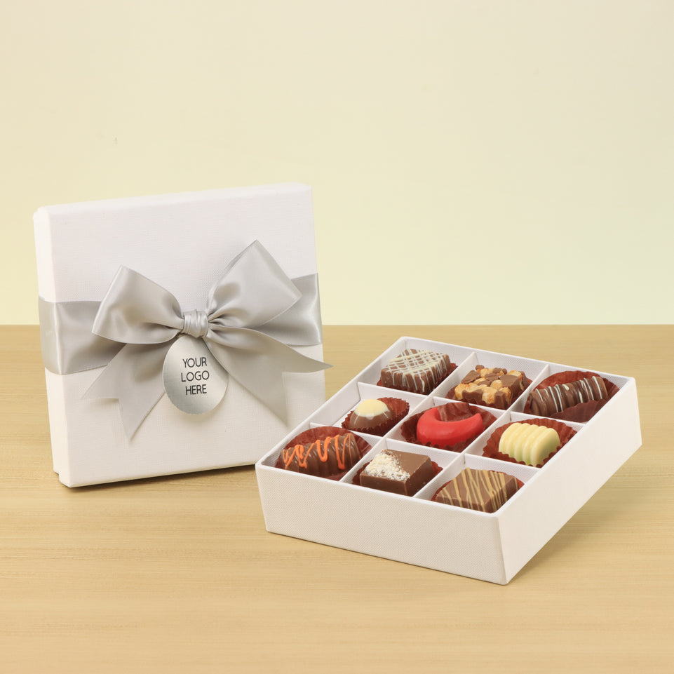 Set of 5 Corporate customized premium chocolate 9P hard box