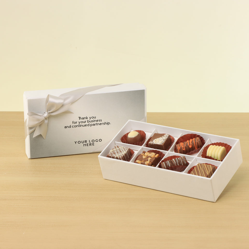 Set of 6 Corporate customized premium chocolate 8P hard box