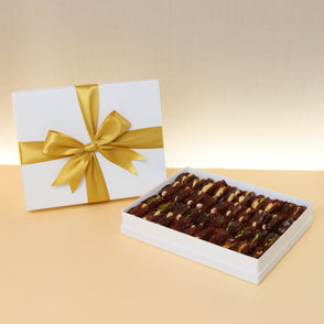 Premium nut stuffed dates white 20-pc...