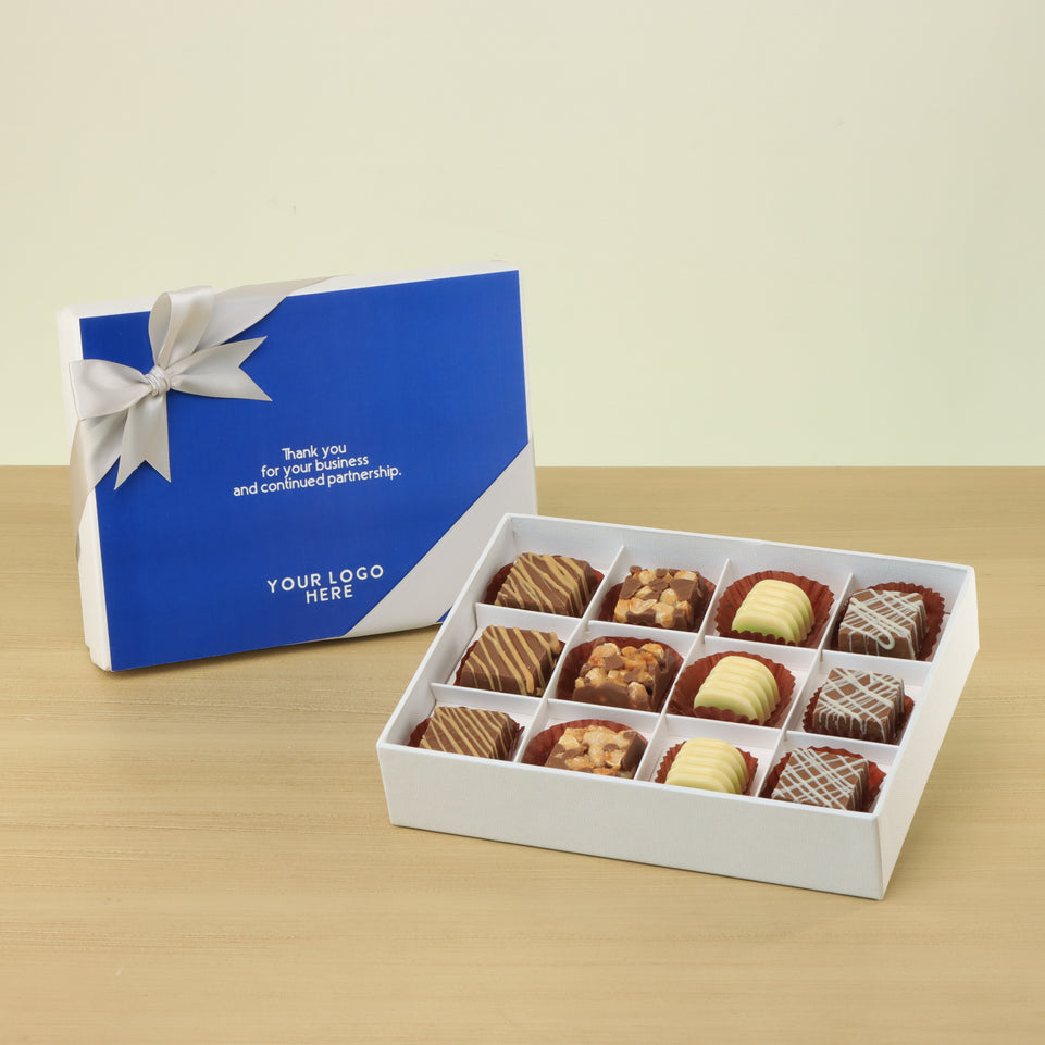 Set of 5 Corporate customized premium chocolate 12P hard box