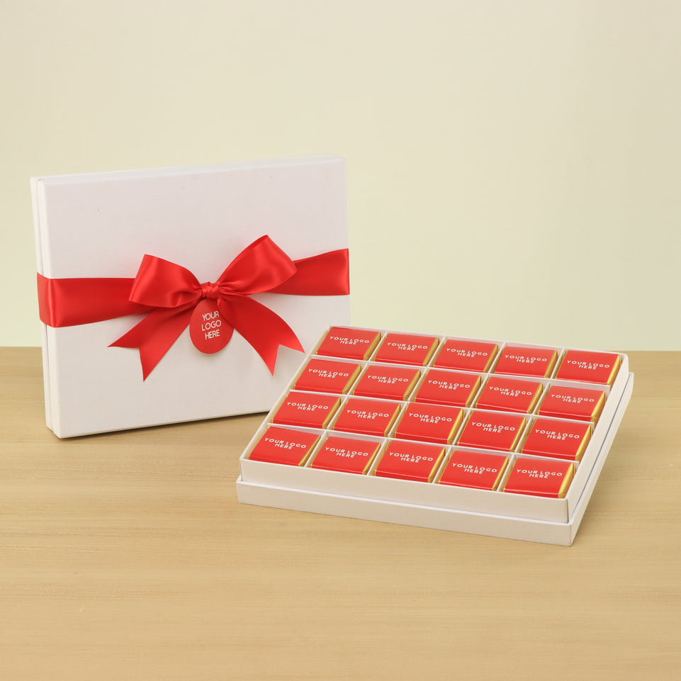 Set of 3 Corporate customized premium chocolate 20P hard box