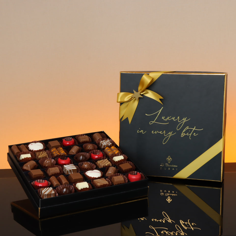 Luxury Eid Mubarak premium chocolate hard box