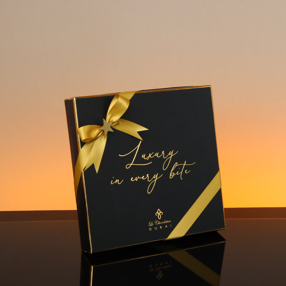 Luxury Eid Mubarak premium chocolate hard box