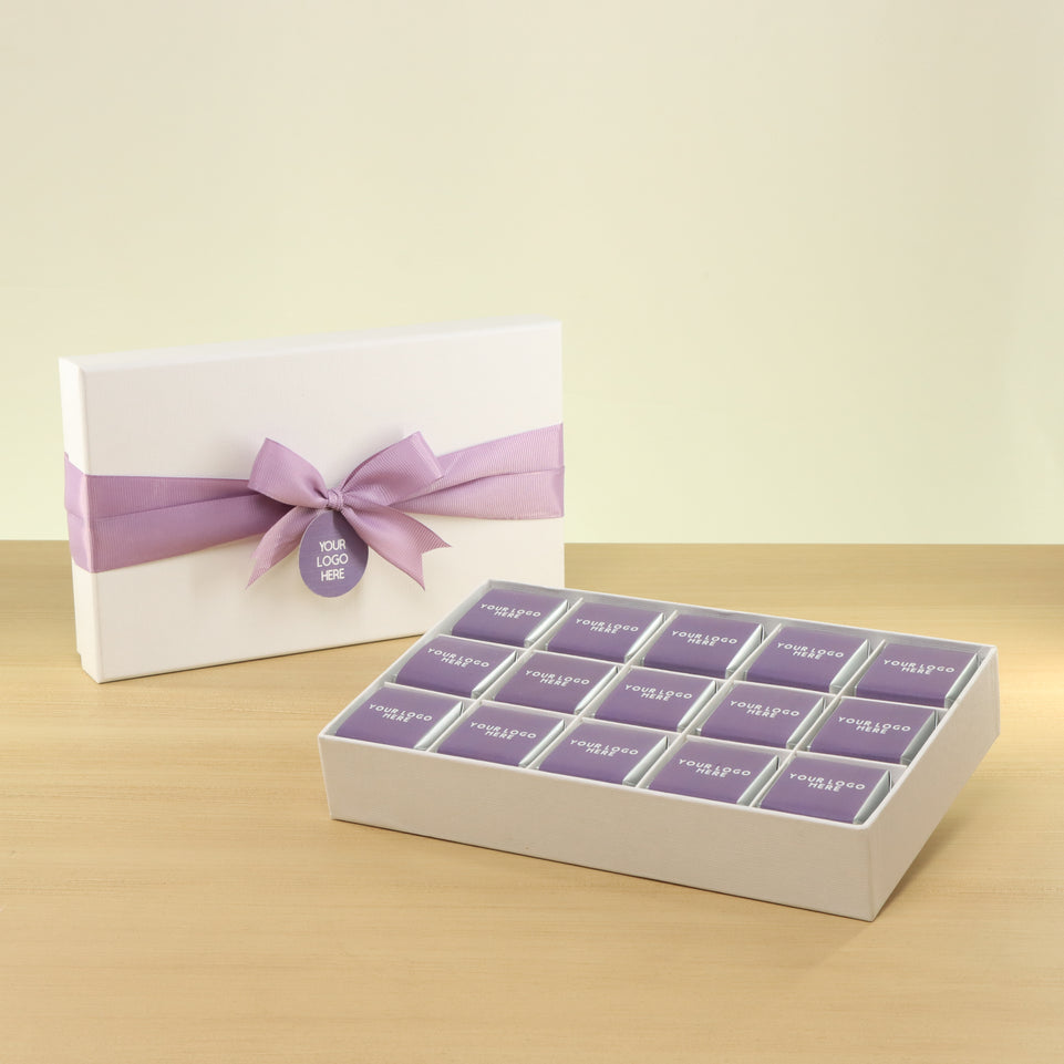 Set of 4 Corporate customized premium chocolate 15P hard box