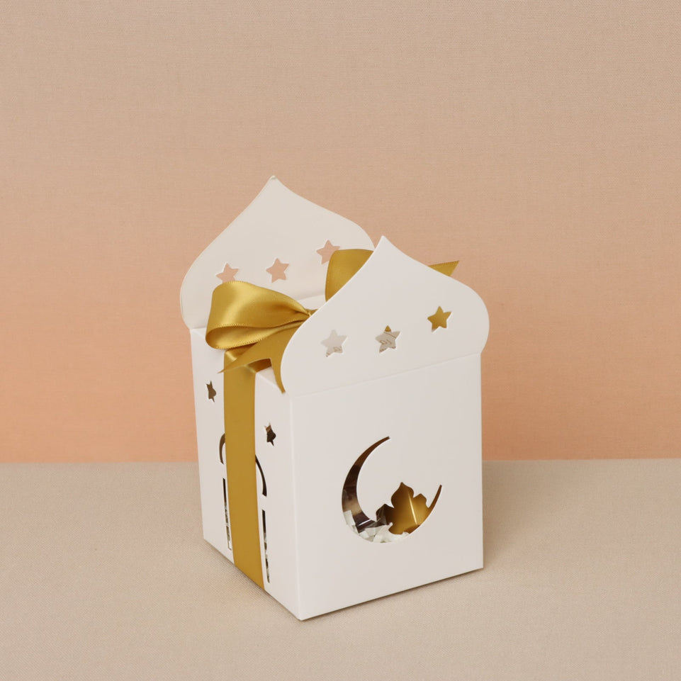 Set of 20 Ramadan Kareem chocolate & dates soft box giveaway