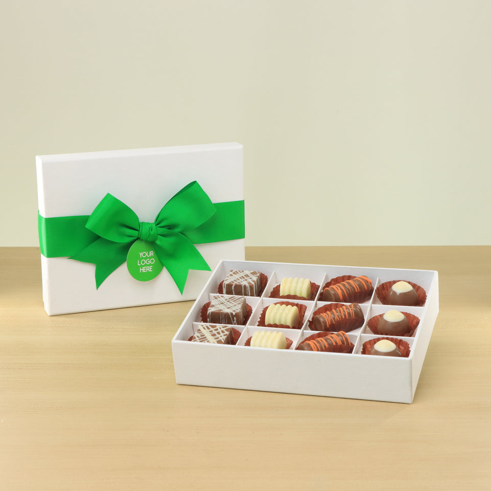 Set of 5 corporate customized premium chocolate 12P hard box