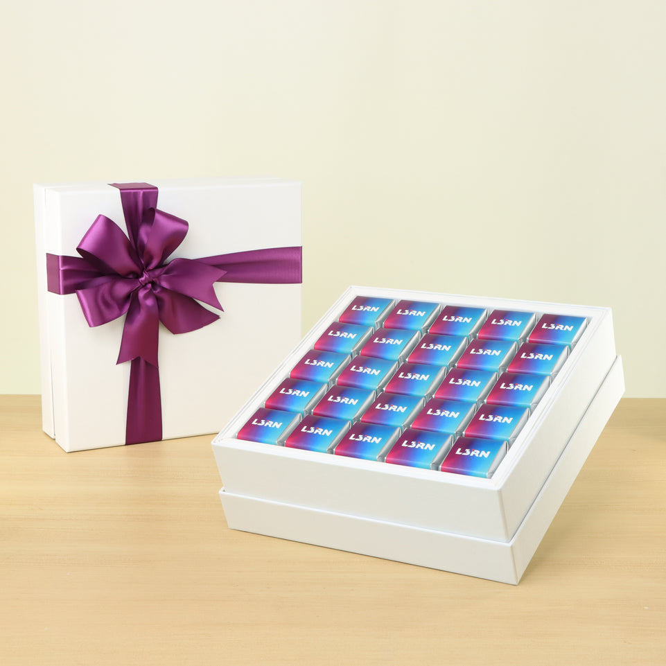 Set of 2 Corporate customized premium chocolate hard box