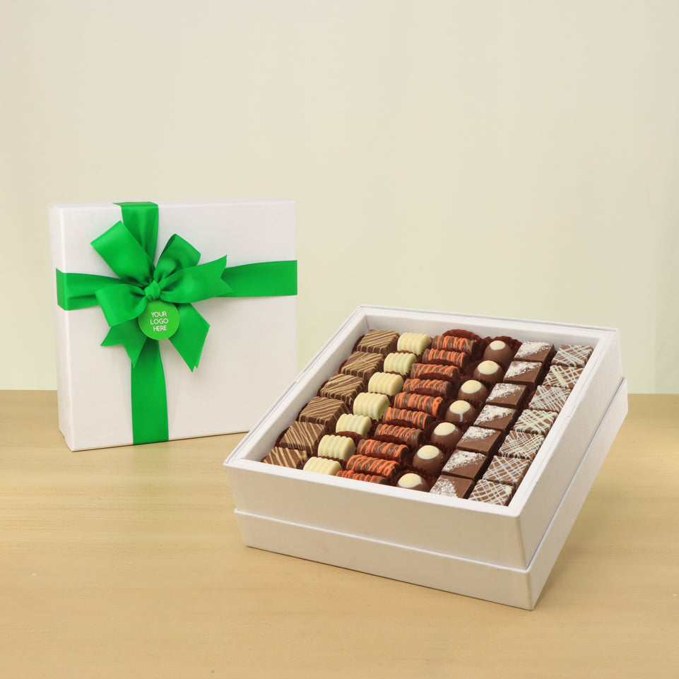 Set of 2 corporate customized premium chocolate hard box