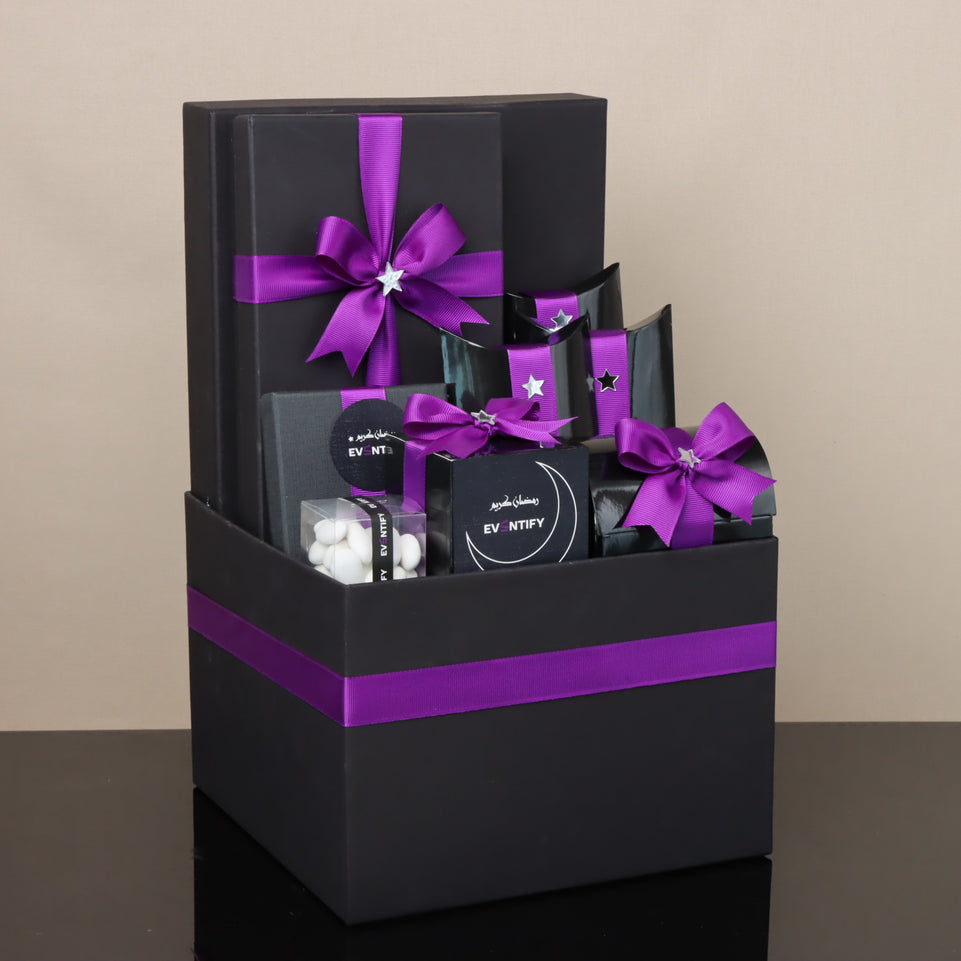 Corporate customized chocolate & sweets large hamper