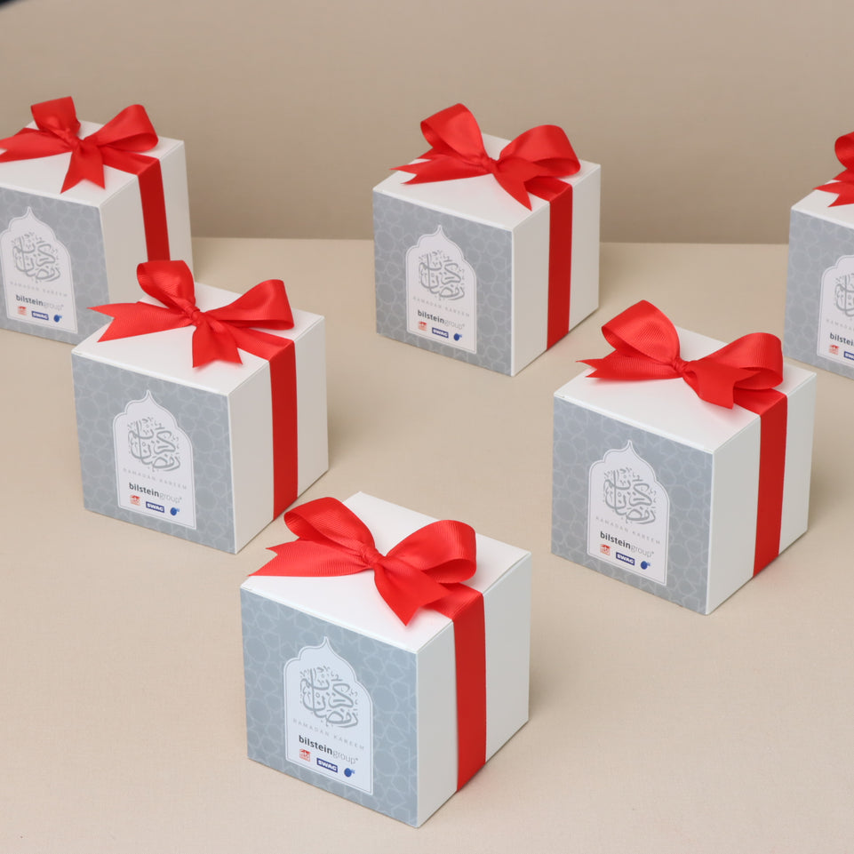 Set of 20 corporate customized chocolate soft box giveaway