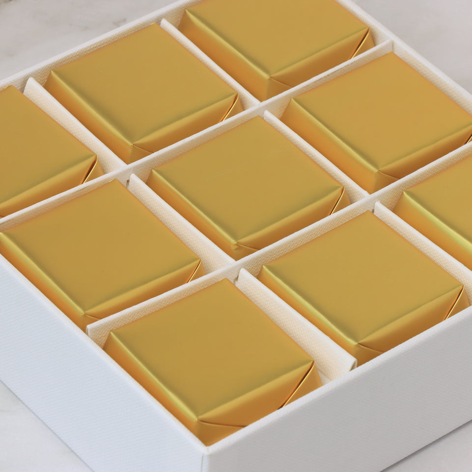 Get well soon eucalyptus designed 9-piece chocolate hard box