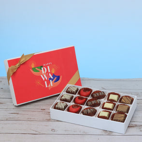 Happy diwali holding hands candle des...