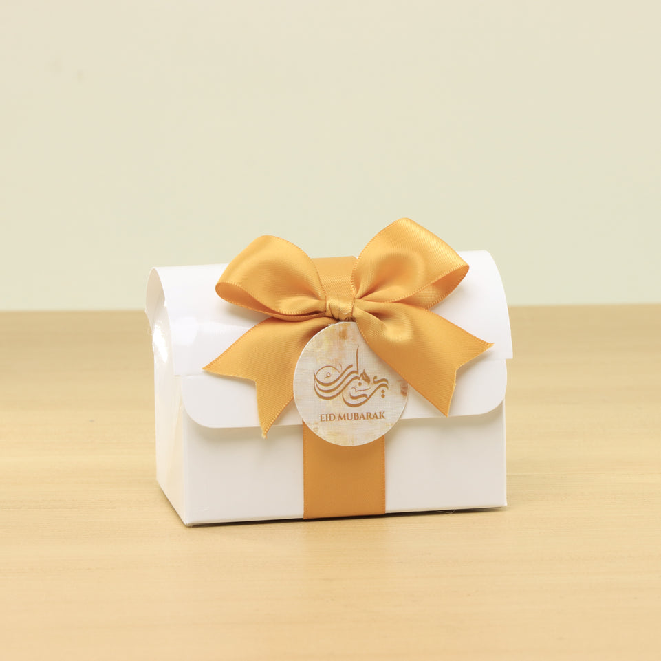 Set of 20 Ramadan Eid Mubarak designed premium chocolate chest box giveaway