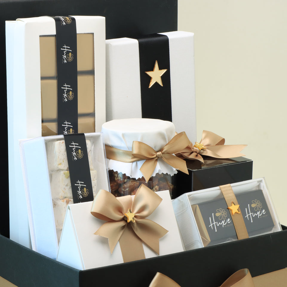 Corporate customized premium chocolate & sweets large hamper