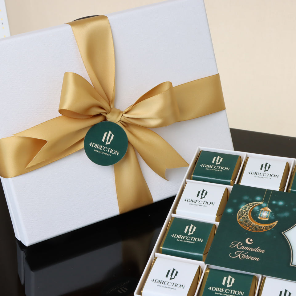 Set of 3 Corporate customized premium chocolate hard box