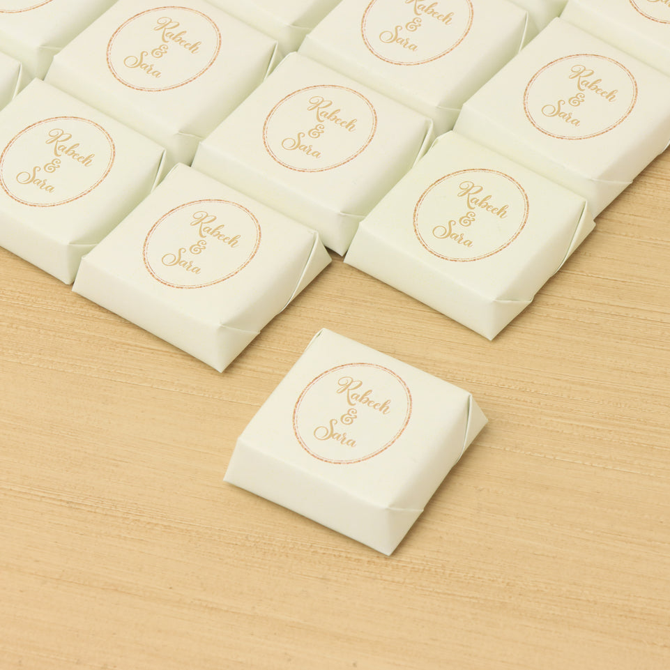 Customized bridal premium chocolate