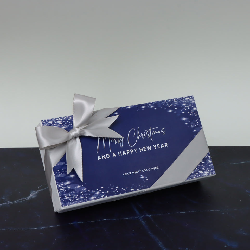 Set of 6 Merry Christmas & happy new year winter designed premium chocolate 8P hard box