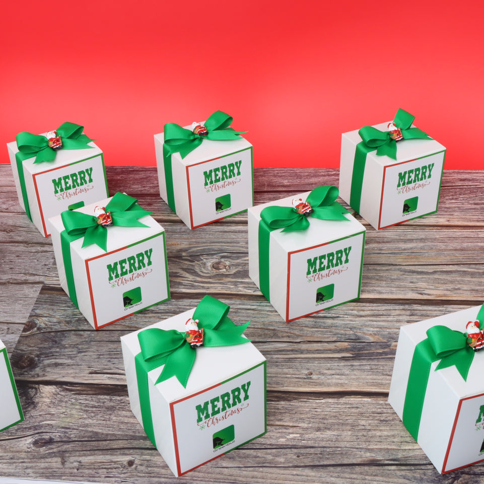 Set of 20 Corporate customized Christmas designed premium chocolate soft box